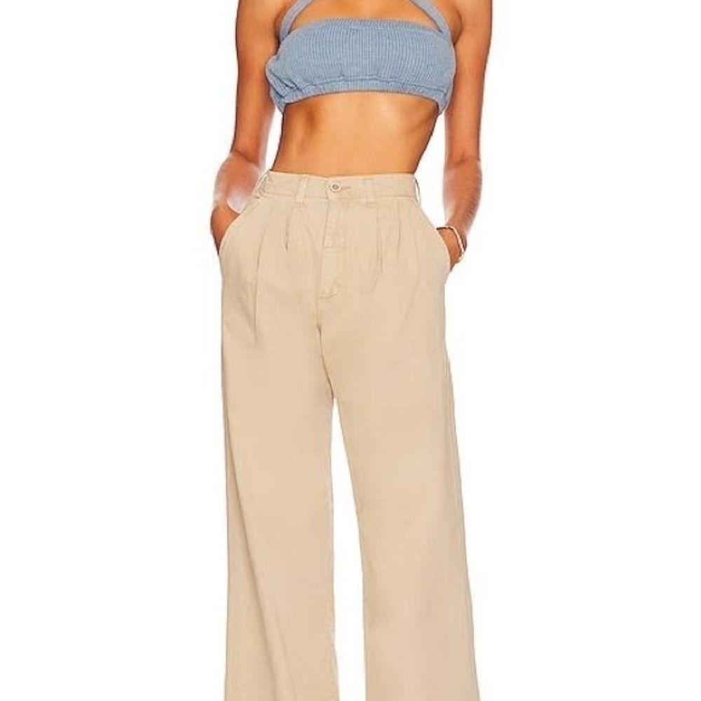 NWT WeWoreWhat The Halter Bra Top in Ivory Spice Girls Y2K Hailey Bieber - Picture 3 of 8